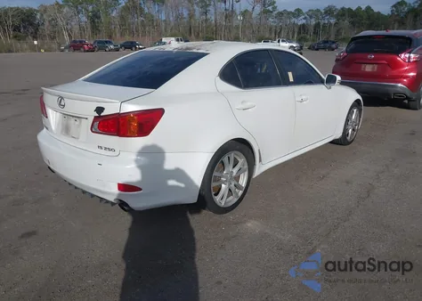 2010 Lexus Is 250 z USA, uszkodzony, nr VIN JTHBF5C26A5111673